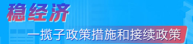 稳经济一揽子政策措施和接续政策