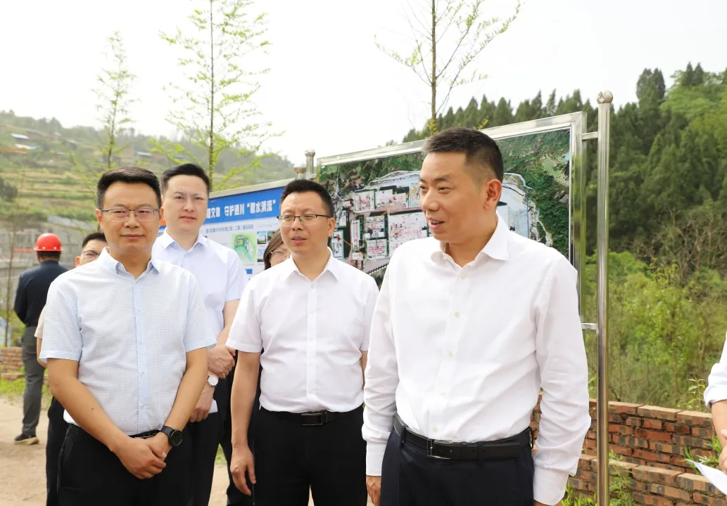李祝荣调研重点项目推进情况