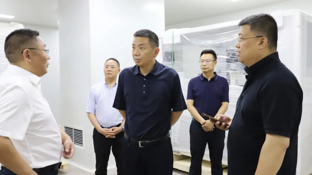 李祝荣调研重点项目推进情况