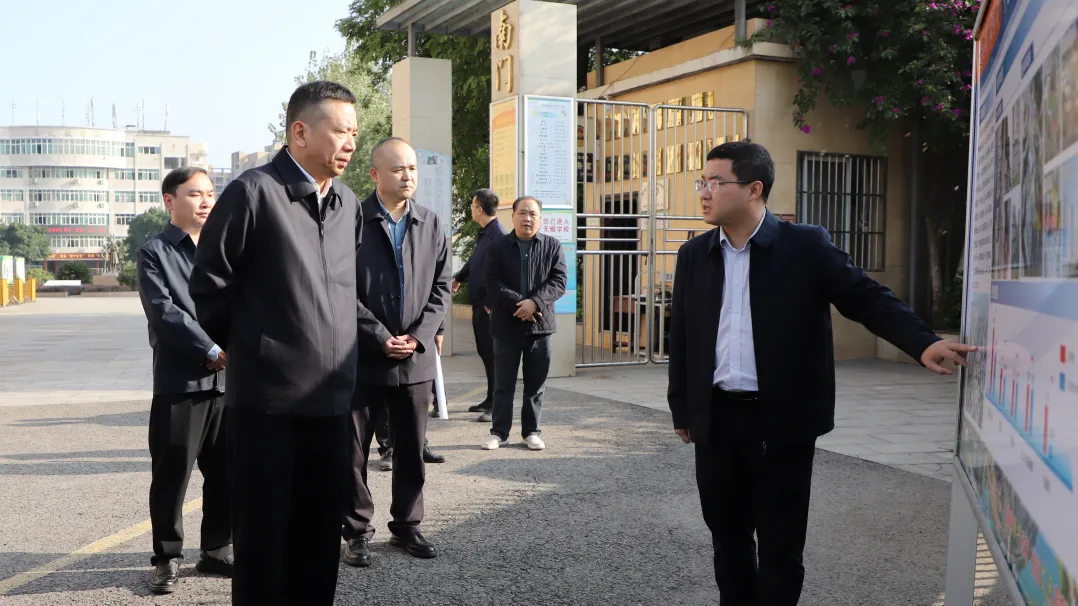 李祝荣调研重点项目推进情况