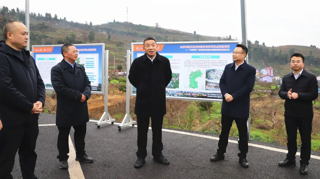 李祝荣调研重点项目推进情况