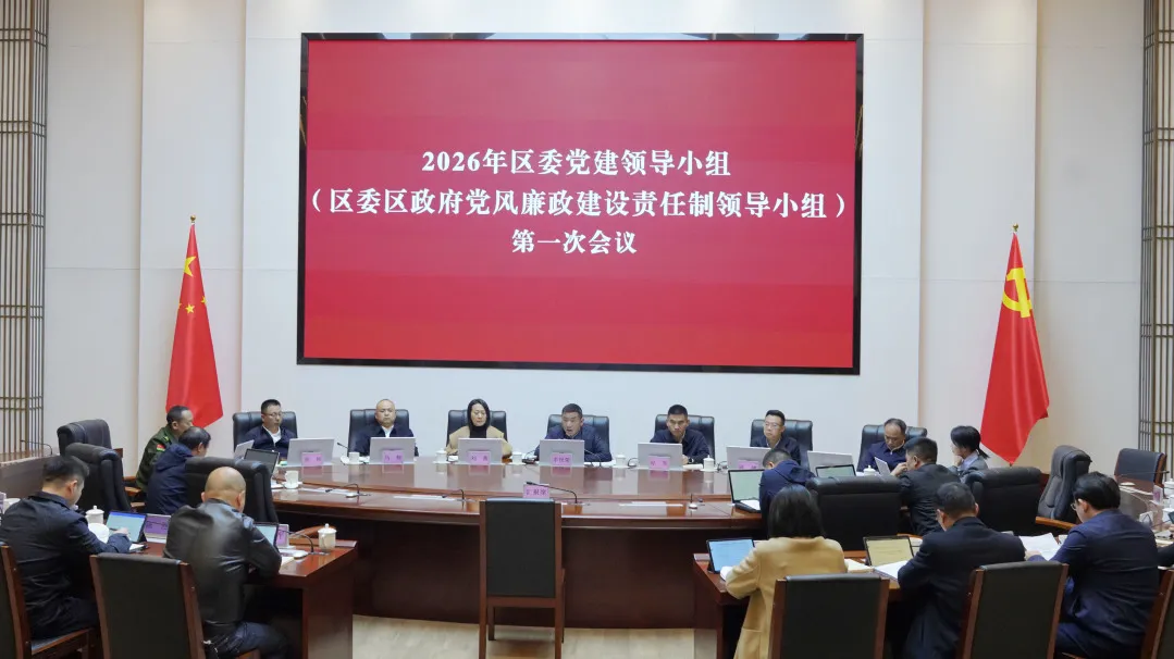 2026年区委党建领导小组（区委区政府党风廉政建设责任制领导小组）第一次会议召开