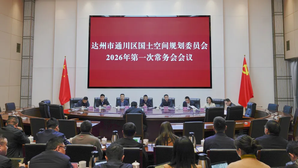 达州市通川区国土空间规划委员会2026年第一次常务会会议召开